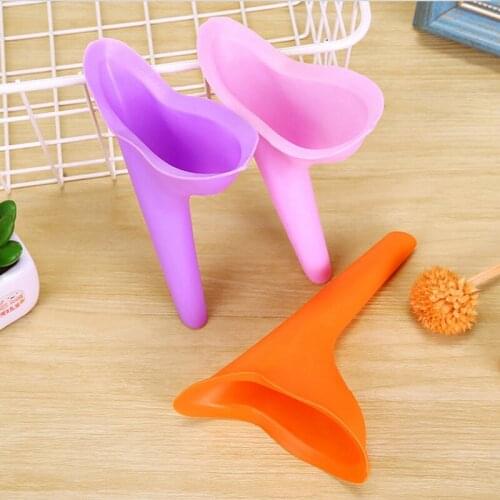 Pee Funnel For Women Standing Piss Female Urinal For Travel Femme Urinating Device Portable Toilet Emergency Camping Silicone