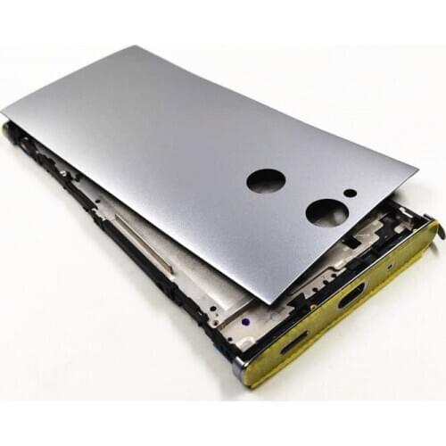 Middle Front Frame Bezel Full Housing For Sony Xperia XA2 H4133 H4131 H4132+Replacement Parts With Battery Back Cover