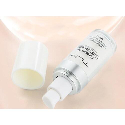 Face Moisturizing Liquid Cover Concealer Colour Changing Warm Skin Tone Foundation Makeup Base Nude for Women