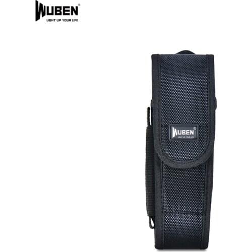 WUBEN AS6 Flashlight Holster Light Pouch Tactical Torch Bag Light Holder Tool Pouch Belt Adjustable Heavy Duty Flashlight Case