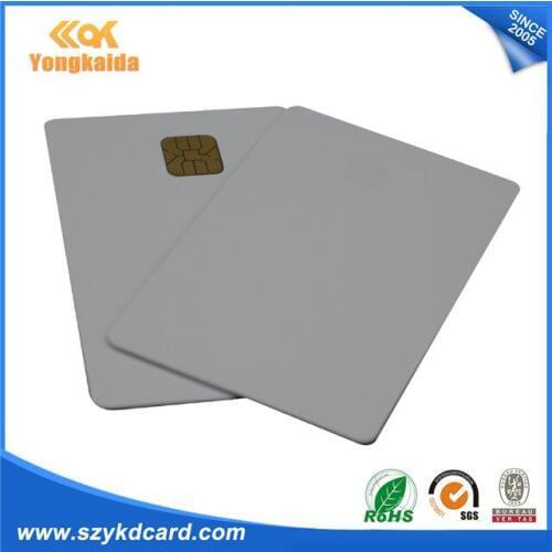 YongKaiDa 1000PCS/lot Fudan ATMEL24c02 ic contact card ISO 7816 write read smart card