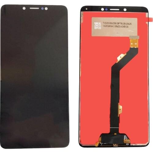 For Tecno Spark Youth KA6 LCD Display With Touch Panel Screen Glass Combo Assembly Replacement Parts 6.2"