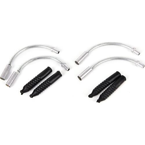 1 Sets MTB Mountain Bike Bicycle Accessories Cable Guide Bend Tube Pipe Plastic Sleeves Boots Protector Hose