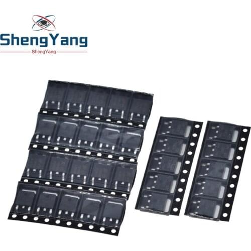 30pcs = 6 Kinds *5pcs TO-252 Transistor Kit 78M05 78M06 78M08 78M09 78M12 78M15 each 5pcs