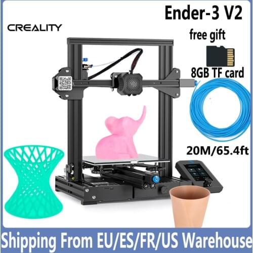 Creality 3D Ender 3/Ender 3 pro/Ender 3 V2 3D Printer DIY Kit 3D printer All-Metal Integrated Structure Mainboard impresora 3D