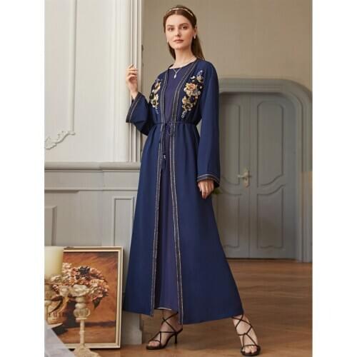 Abaya Dubai Turkey Muslim Hijab Dress 2020 Caftan Marocain Arabe Islamic Clothing Kimono Femme Musulmane Djellaba