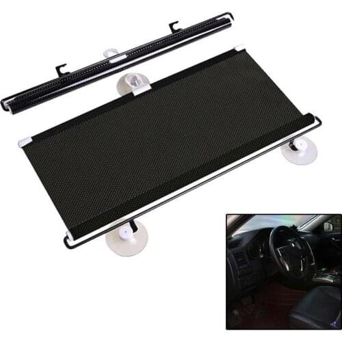 Car Automatic Retractable Sun Shade Cover Indoor Accessories Curtain Windshield Shutter Window Conservation M4J6