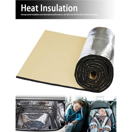 Car Sewer Pipe Sound Insulation Cotton Car Sound Deadener Noise Insulation Acoustic Dampening Sound-Absorbing Cotton Mat