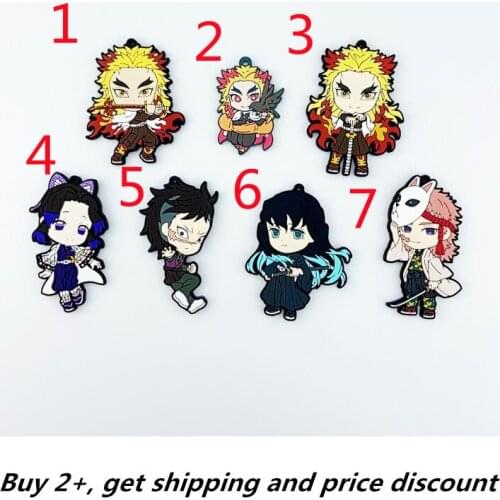 Demon Acrylic keychain Key Ring Race Straps cosplay