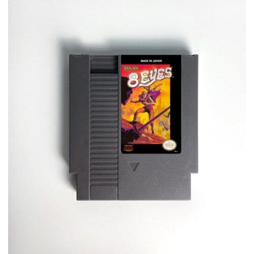 8 Eyes Game Cartridge For 8 Bit Video Game Console 72 pins Game Cartridge Card For NES Video Game Console
