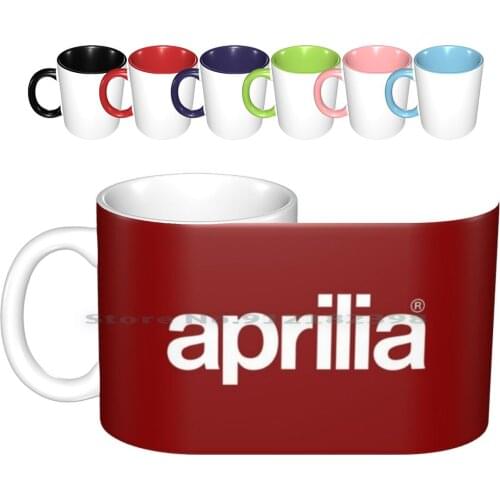 Ceramic Mugs Coffee Cups Milk Tea Mug Racing Moto Logo Logo Bike Engine Car Guf Ariel Race Motorcycle Alitalia Creative