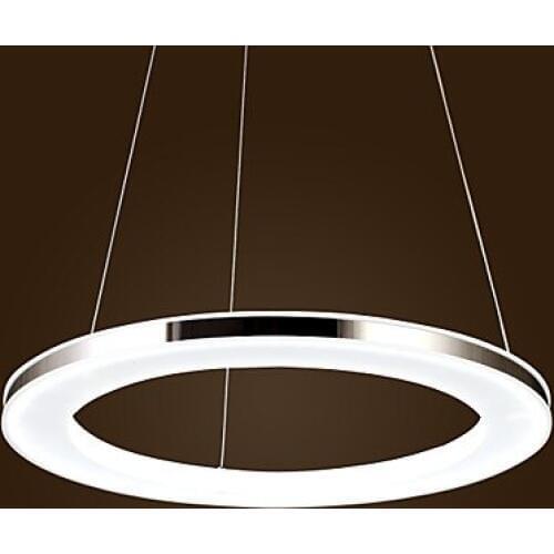 Fashion Modern Ring Shape Acrylic Droplight LED Pendant Light Fixtures For Dining Room Hanging Lamp Indoor Lighting Lampara