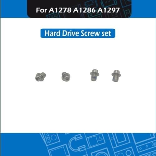 100set/Lot Laptop HDD Hard Drive Screw set for MacBook Pro 13" 15" 17" A1278 A1286 A1297 Screws Replacement