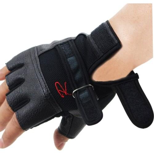 Men Women Gym Gloves Weight Lifting Bodybuilding Weight Lifting Gloves Fitness Training Gloves With Lengthen Wrist Straps