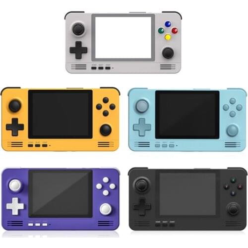 Retroid Pocket 2 Retro Pocket Handheld Game Console 3.5 Inch IPS Screen 3D Games J6PB