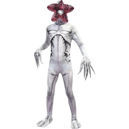 Snailify Kids Stranger Things Demogorgon Cosplay Boys Costume For Halloween Carnival Party Horror Monster Costume Child