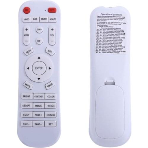 Universal Projector Remote Control Compatible with E Home Cinema, Powerlite, BrightLink,EB-, EX, VS, H, EMP- Series