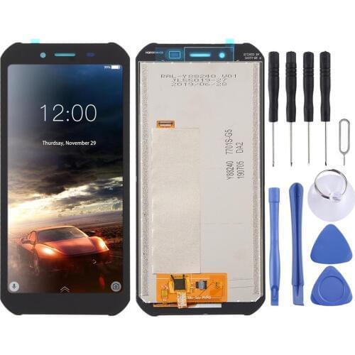 LCD Screen and Digitizer Full Assembly for Doogee S40(Black)