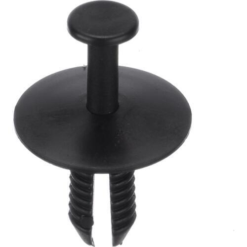 10pcs/set Car Bumper Fastener Plastic Rivets Trim Clip Fastener 6mm Hole Auto Door Trim Panel Bumpers Grills Side Clips For BMW