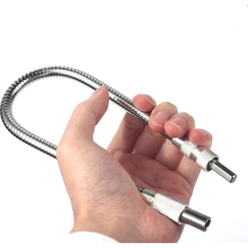 150-400mm Hex Flexible Shaft Extension Drill Hex Flexible Shaft Impact Driver Ratchet Screwdriver Bits Extend Rod Extension Bar