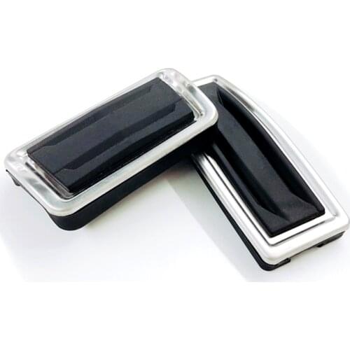 2Pcs Car Pedals Stainless Steel Gas Brake Rubber Pedal For Cadillac XT5 2017 2018 2019 Car Parts Accelerator Cover