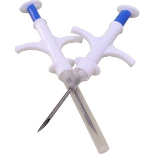 One pc Rfid Transponder Syringe with microchip 1.25*7mm Set fish chip id tag