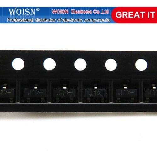 50pcs/lot BSS138 J1 SOT-23 BSS138LT1G SOT23 MOSFET N-Channel 50V 200MA In Stock