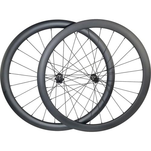700C 1385g all road Asymmetry 42mm deep clincher tubeless disc 24H gravel bike carbon road wheelset 25mm wide D411SB D412SB XDR