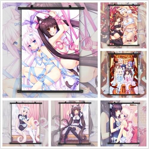 Anime Poster NekoPara Nekopara Chocola Vanilla Diamond Painting Diamond Inlaid Diamond Embroidery Cross Stitch Home Decoration D
