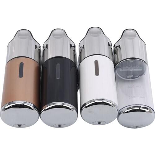 Auto Touch-Free Manual Stainless Steel Wall Mount Soap Dispenser Shower Shampoo Dispenser