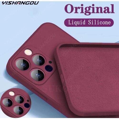 For iPhone 12 Liquid Silicone Matte Soft Cover For iPhone 11 Pro XS Max XR 8 7 6 6s Plus Flexible Shockproof Case Midnight Green