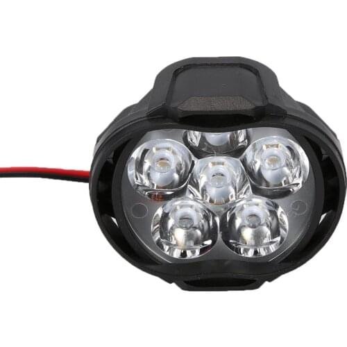Motorcycles Headlight 6500k White Super Bright 6 LED Working Spot Light Motorbike Fog Lamp 1200LM LED Scooters Spotlight