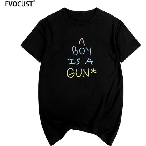 BOY IS A GUN Golf Wang Tyler The Creator T-shirt Cotton Men T shirt New TEE TSHIRT Womens