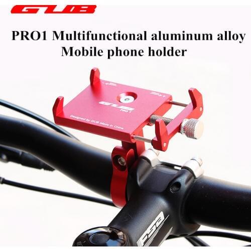 GUB PRO1 Bicycle Mobile Phone Holder Aluminium Alloy For 3.5-6.2inch Smartphone GPS MTB Bike Motorcycle Stand Handlebar Holder
