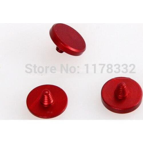 3pcs/1set Red concave Soft Shutter Release button For Fuji X100 100s X20 X10 Leica M4 M6 M7 SLR cameras