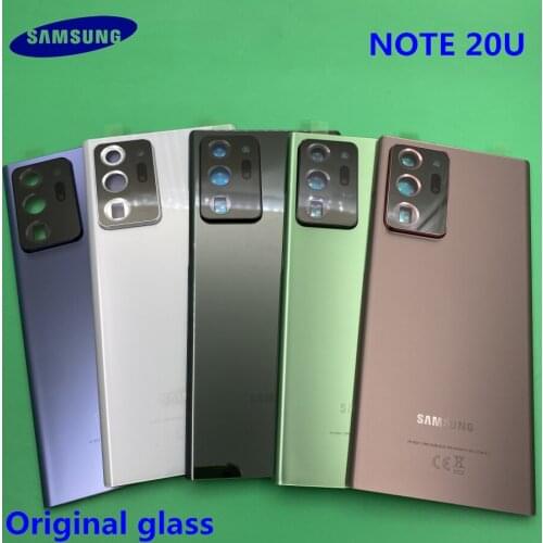 Original Back Case Battery Cover Glass for SAMSUNG Galaxy Note 20 Note20 Ultra Housing Cover Door Rear Case Replacement