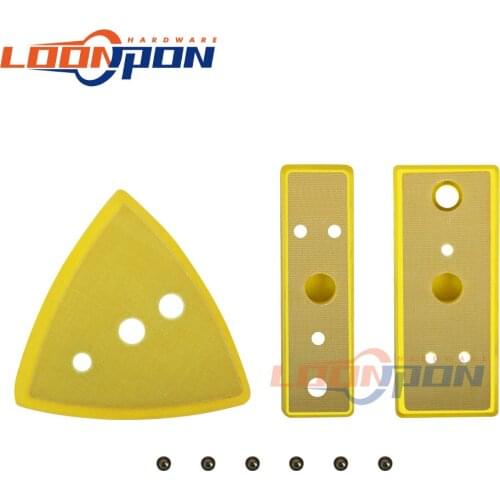 Air machine pad Pneumatic Sandpaper Polisher Stick Disc Triangle Air Random Orbital Sander Machine