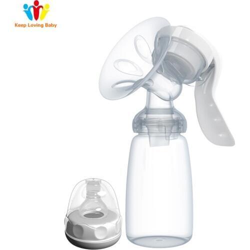 Manual Breast Pump Strong Attraction Baby Products Women Feeding Original Baby Nipple Suction Milk Bottle for Mothers