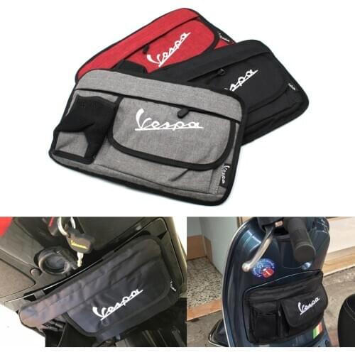 Electric Scooter bag For Piaggio Vespa GTS300 GTS250 GTS150 GTV GT 60 125 200 300 Saddle Bags Motorbike Side Tool Bag Glove Bag