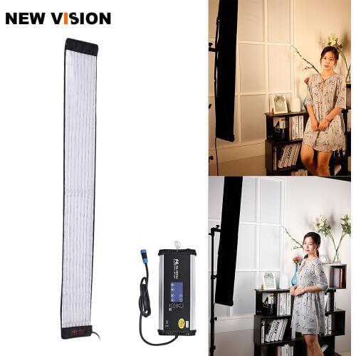 Falcon Eyes RX-29TDX Rollable Cloth LED Fill-in Light Lamp Lighting Panel 100W Bi-Color 3000K-5600K CRI95 for Studio Photography