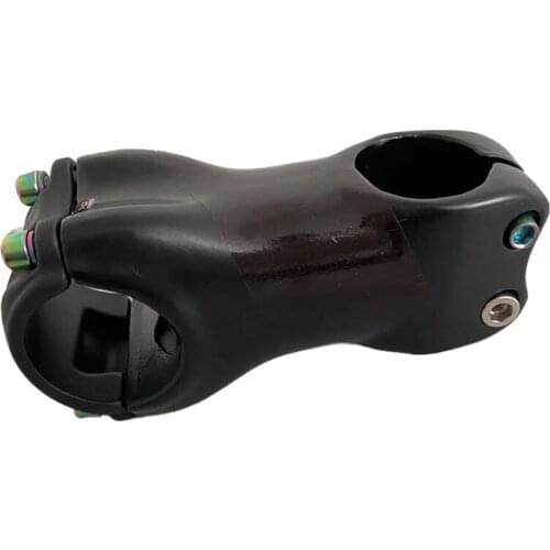 Full Carbon Fiber Bike Stem 6° 31.8mm Bike Handle Stem Adjustable Lightweight Stem for MTB Road Bike 70mm