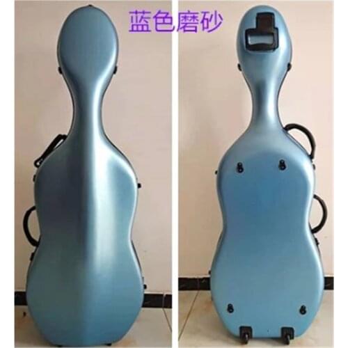 High Quality Carbon Fiber Cello Case /Wheells 4/4 Size