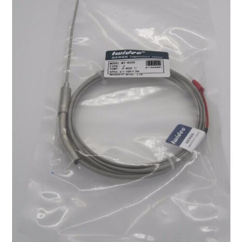 High-quality Temperature 0 To 600 C Degree Stainless Steel Probe J type Sensors High Temperature Thermocouple diameter:2MM