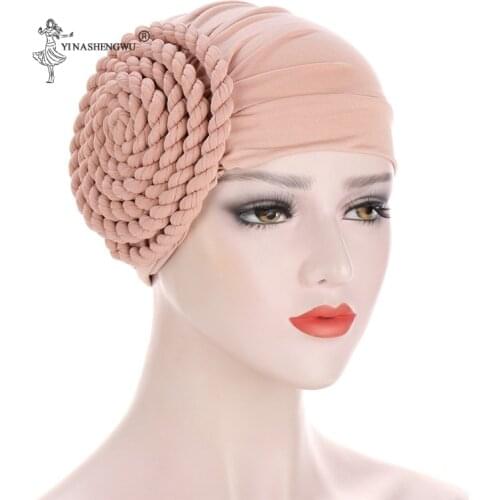 Women Inner Hijab Cap India Turban Bonnet Arab Wrap Head Scarf New Fashion Lateral Whip Ready To Wear Hijab Hat Muslim Headdress