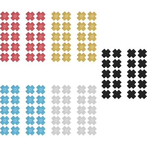 20 Pcs Nipple Cover Women Cross Shape Self-Adhesive Disposable Satin Nipple Cover Breast Pasties Stickers for strapless Clothing