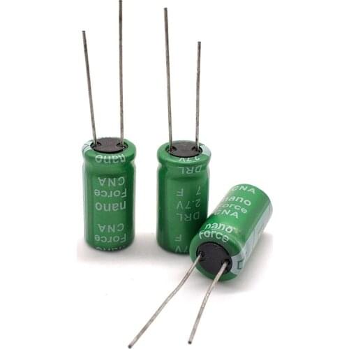5pcs DRL 2.7V 7.0F High Current Toy Energy Storage Power Supply 2.7V7F Driving recorder capacitor