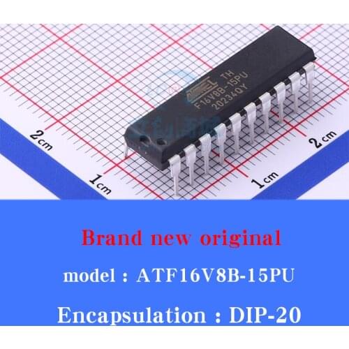 5/pcs Lot ATF16V8B-15PU ATF16V8B DIP-20 Brand new original Microcontroller chip
