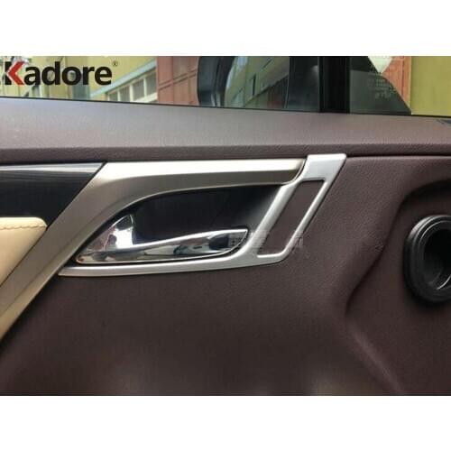 Car Interior Accessories For Lexus RX 2016 2017 ABS Matte Inner Door Handle Bowl Cover Trim Decoration Panel Frame Covers 4pcs