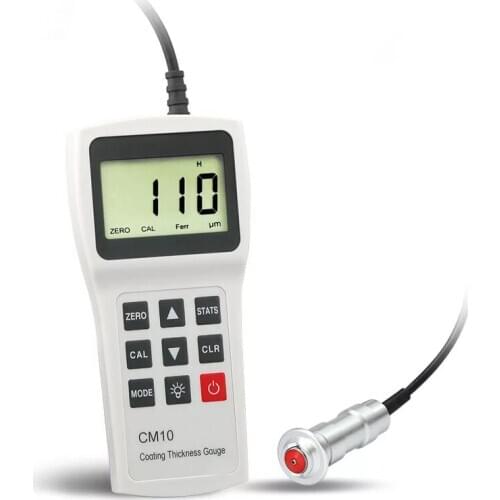 CM10FN Coating Thickness Gauge F Magnetic induction/N Eddy Current Two Probe Principle