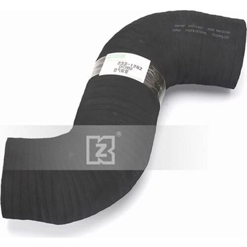 For Caterpillar Excavator E345D Intercooler Air Intake Pipe 233-1262 Intercooler Air Rubber Hose